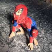 Sideview of Spiderman