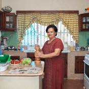 Tia Chea in the Kitchen