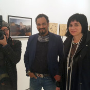 Paco Cao with Kelvyn Pérez and Laura Lona