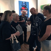 BG183 at The Art of TATS CRU Opening Reception