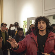 Canvas performs at Black Documents opening reception. Photo by Marcia Wilson/WideVision Photography