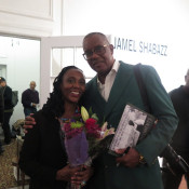 Laura James and Jamel Shabazz. Photo by Zarinah Shabazz