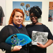 Rhynna Santos and Laylah Amatullah Barrayn. @thebronxwomansphotocollective